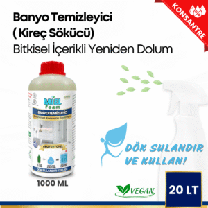 Doğal bitkisel endüstriyel temizleyici banyo kireç sökücü temizleyici, otel temizlik malzemeleri, restoranlar için iş yerleri için toptan uygun fiyatlı bitkisel çözümler performansıyla şaşırtır, karbon ayak izini su izini azaltır yeşil projeler için uygun
