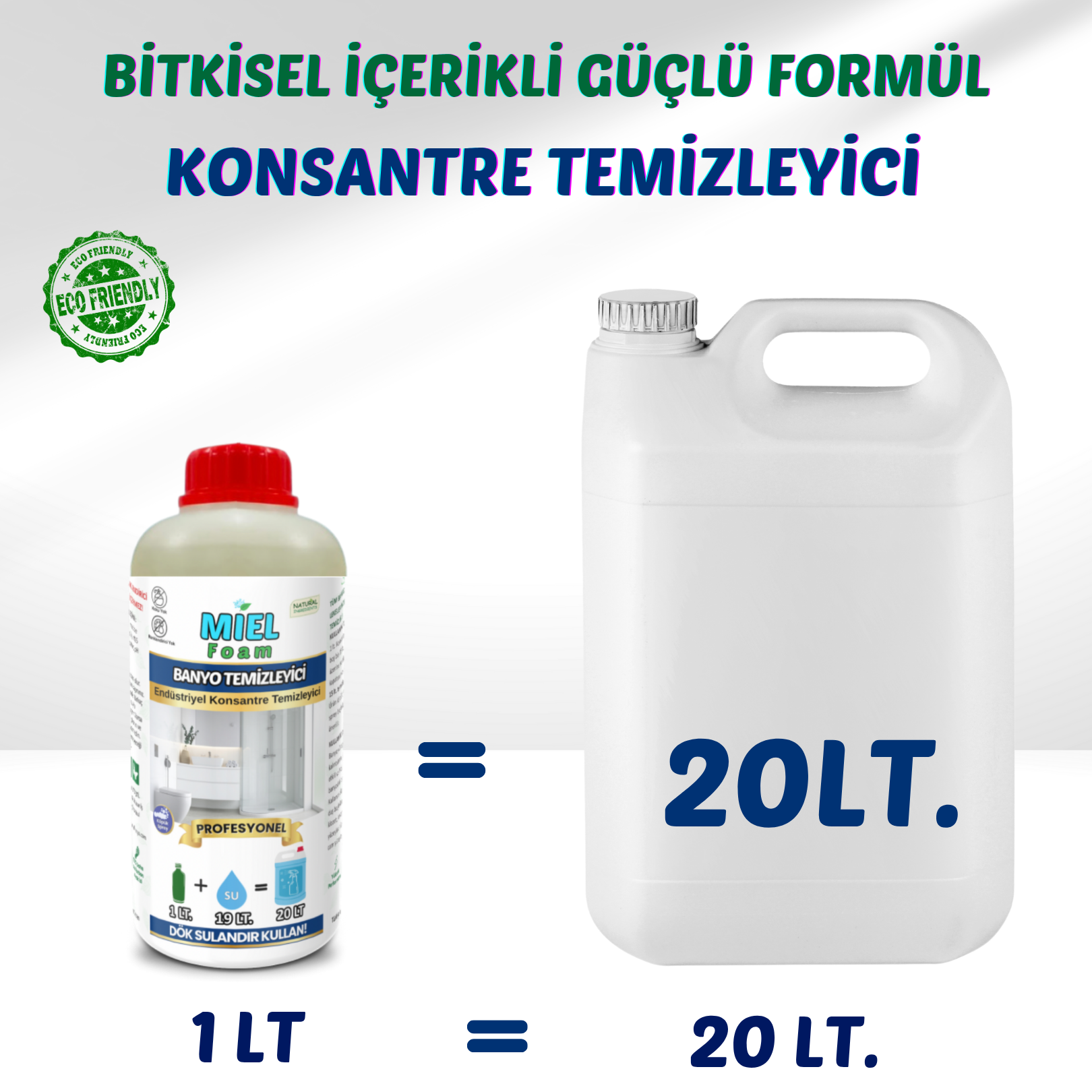 Miel Foam Endüstriyel Temizleyici,doğal,bitkisel,bitkibazlı formüllü,ecofriendly sağlık dostu çevre dostu temizlik, daha az karbon ayakizi, daha az plastik (5)